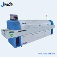 6 zone SMT Welding reflow oven with computer for EMS factory